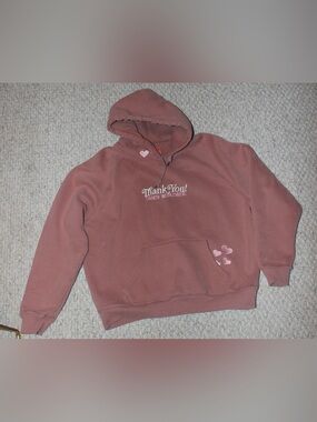 Dandy World Wide embroidered ‘Thank You!’ Hoodie